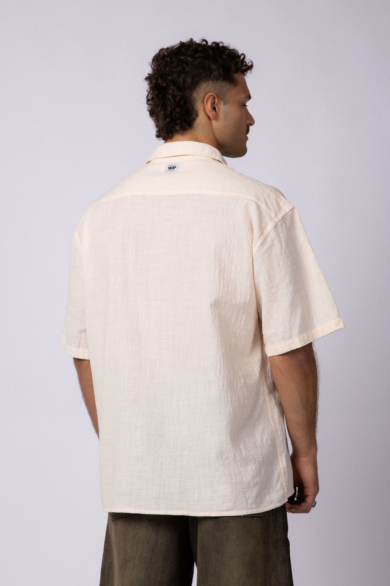 Camisa Manga Corta Lino Herax