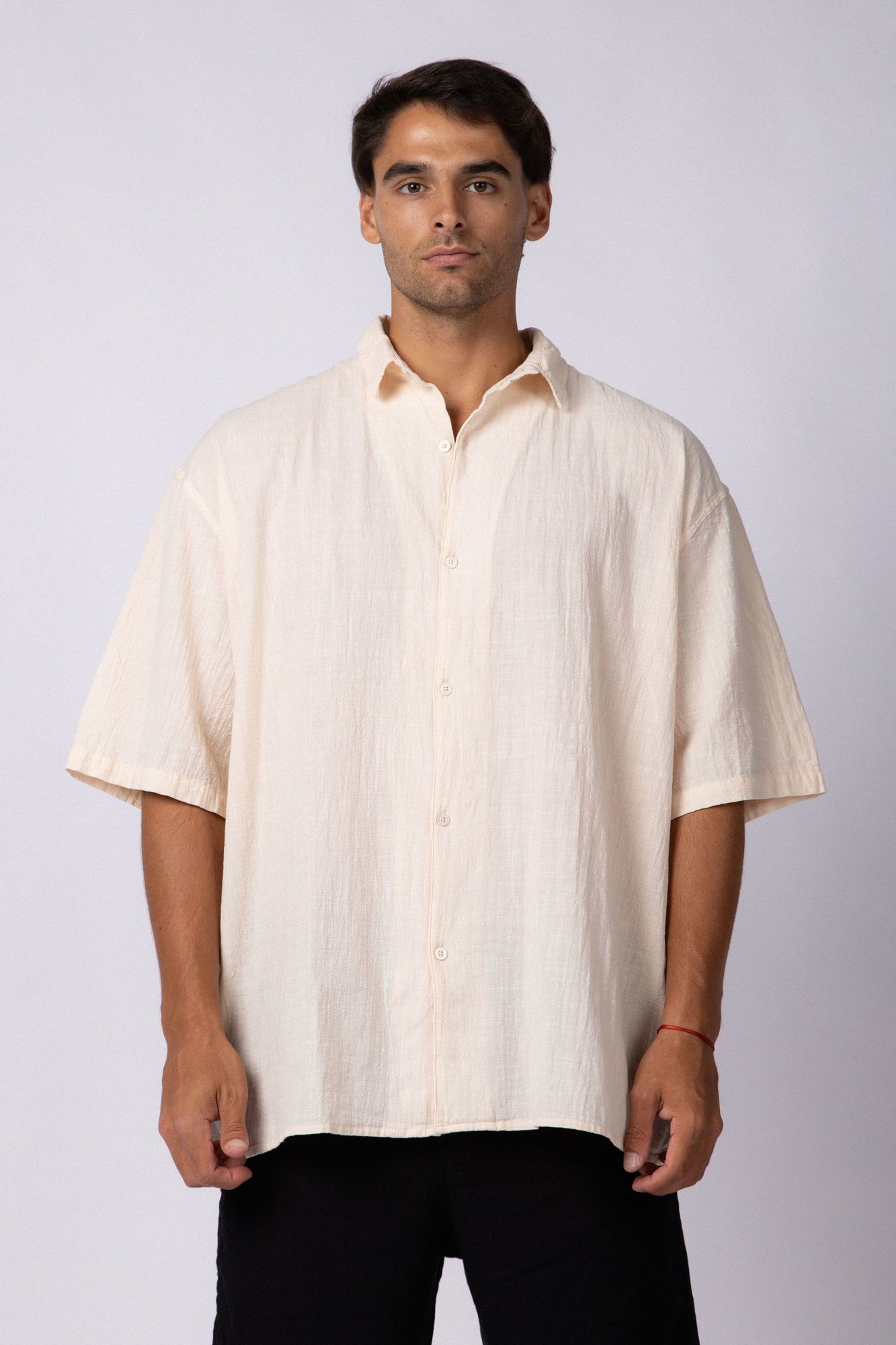 Camisa Manga Corta Lino Atrium