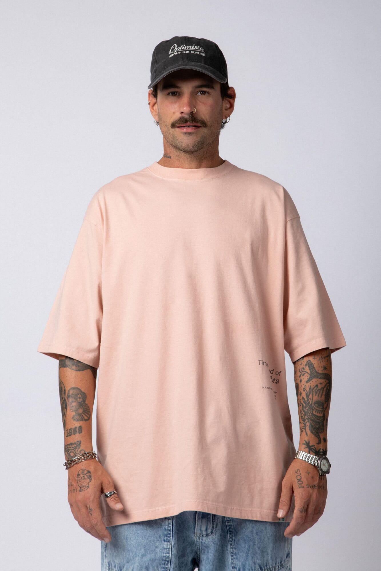 Remera Over Taz Blend