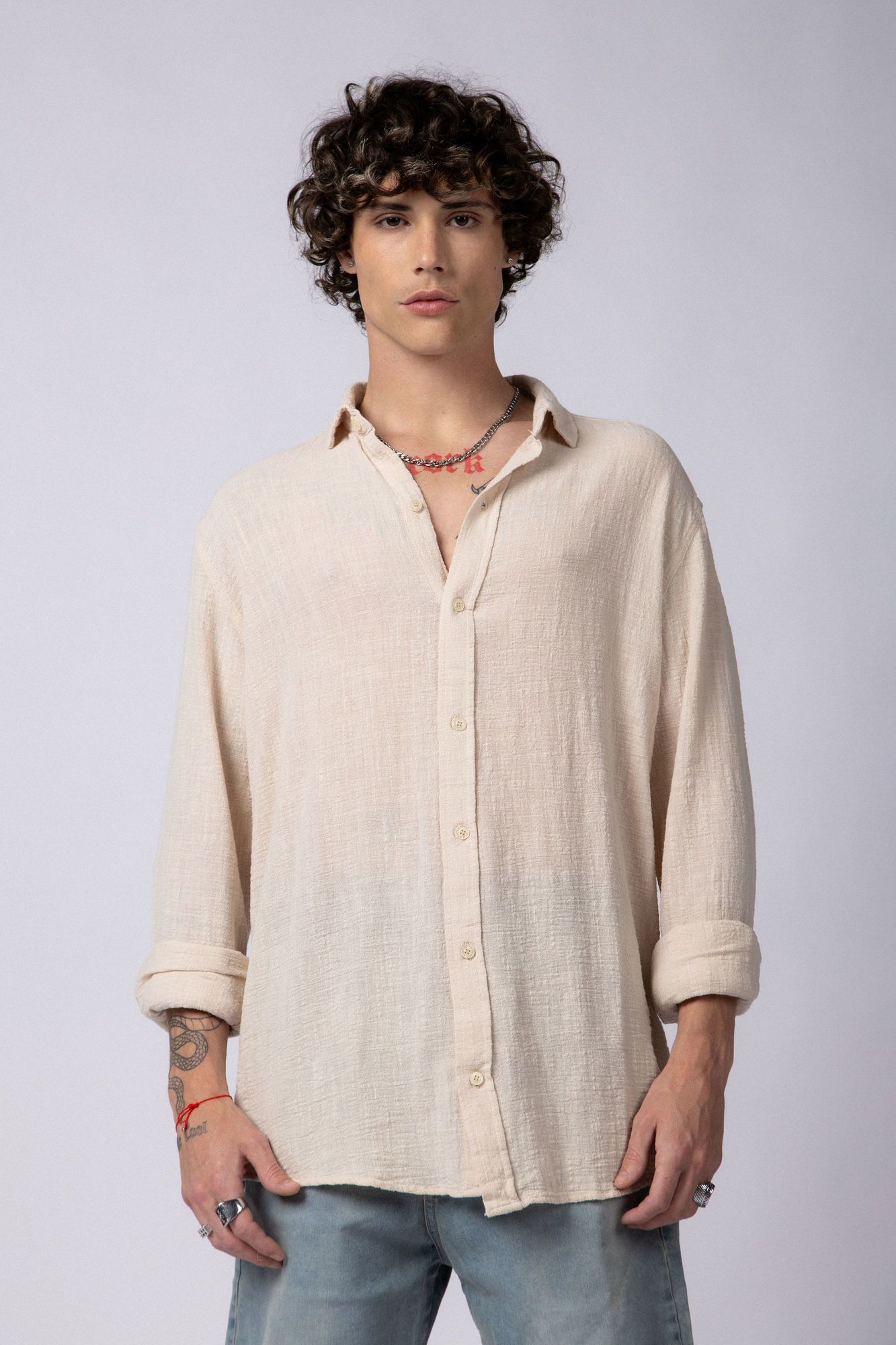 Camisa Manga Larga Lino Febo 
