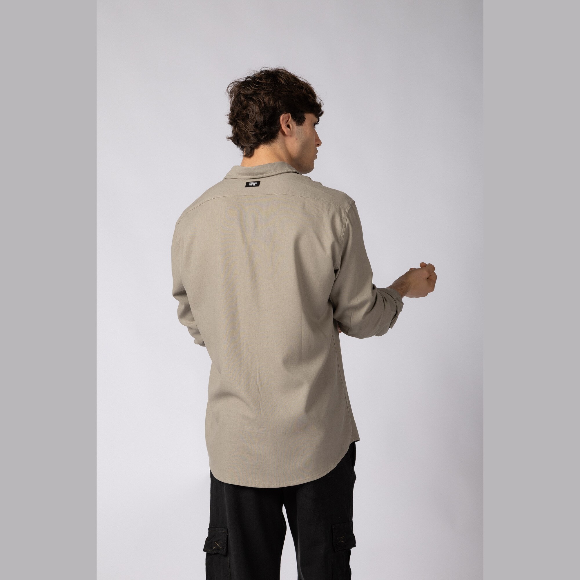 Camisa Manga Larga Lino Raze