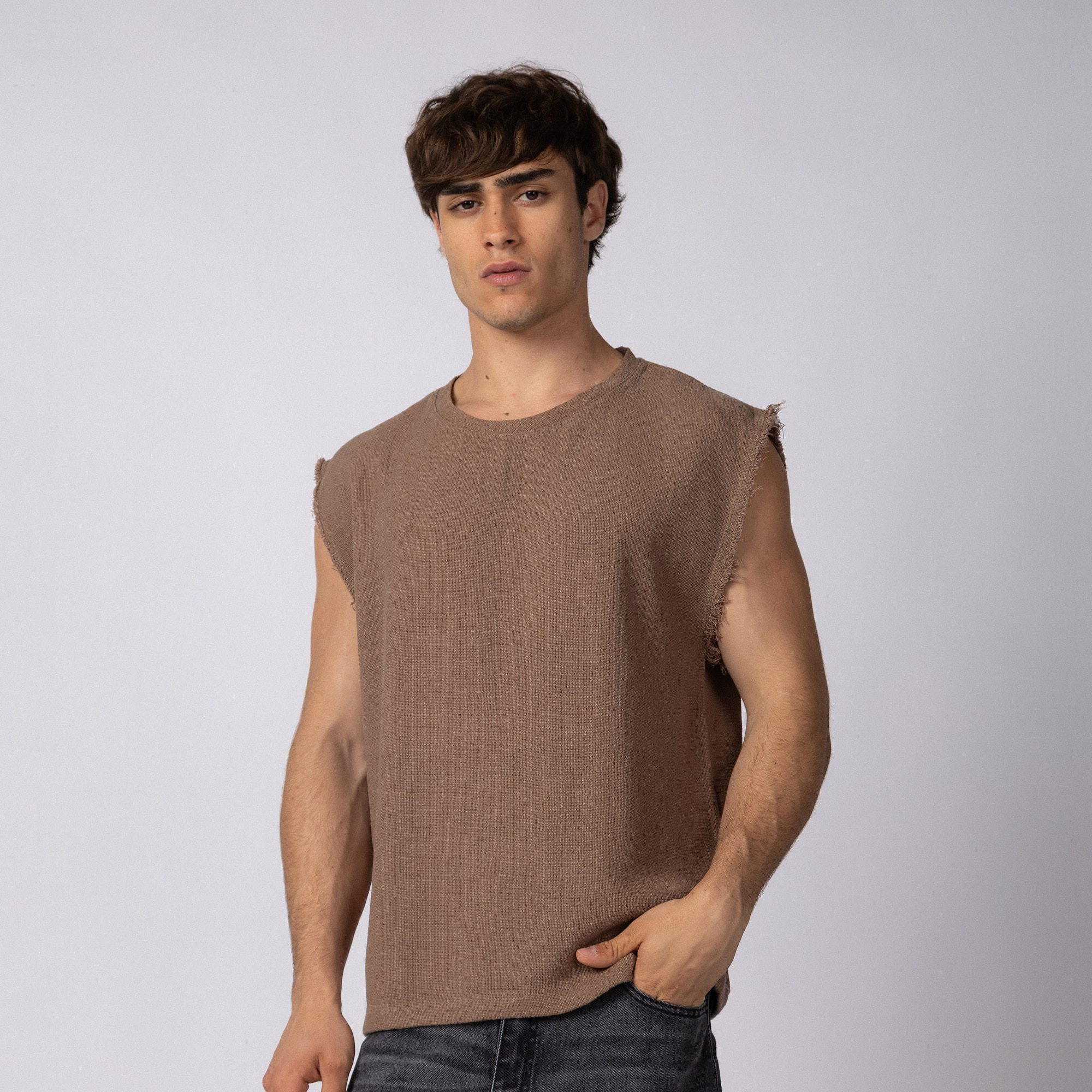 Musculosa Sudadera Tejida Dandy - PRE VENTA