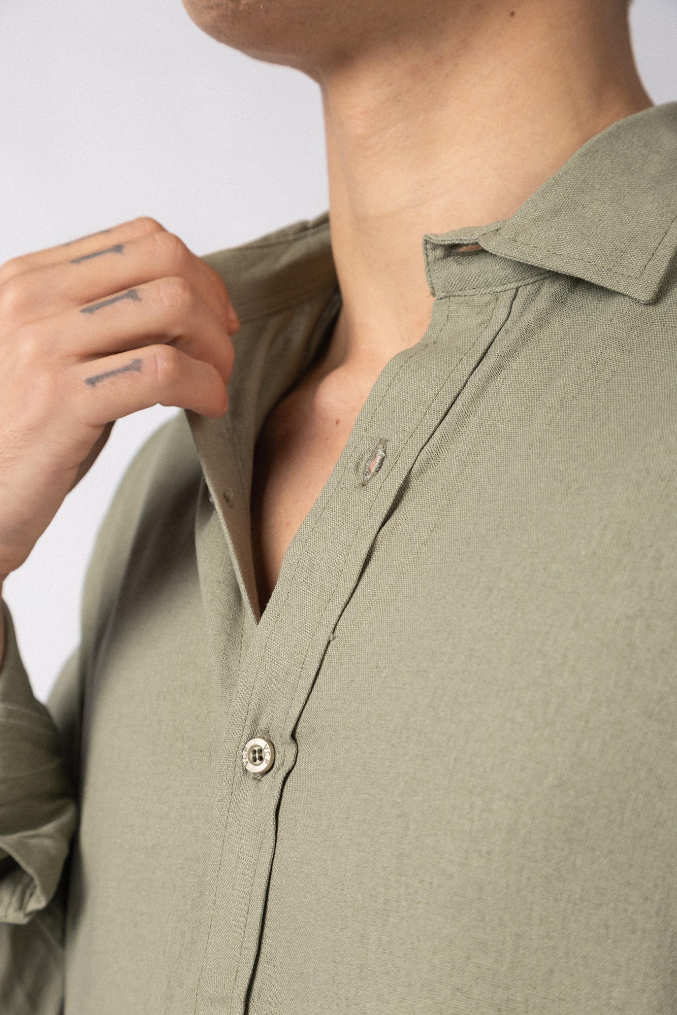Camisa Manga Larga Lino Raze