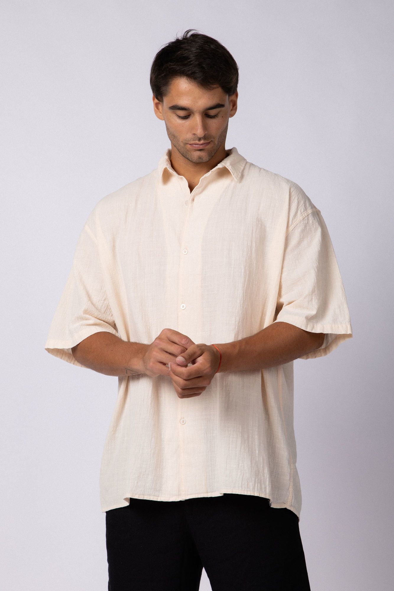 Camisa Manga Corta Lino Atrium