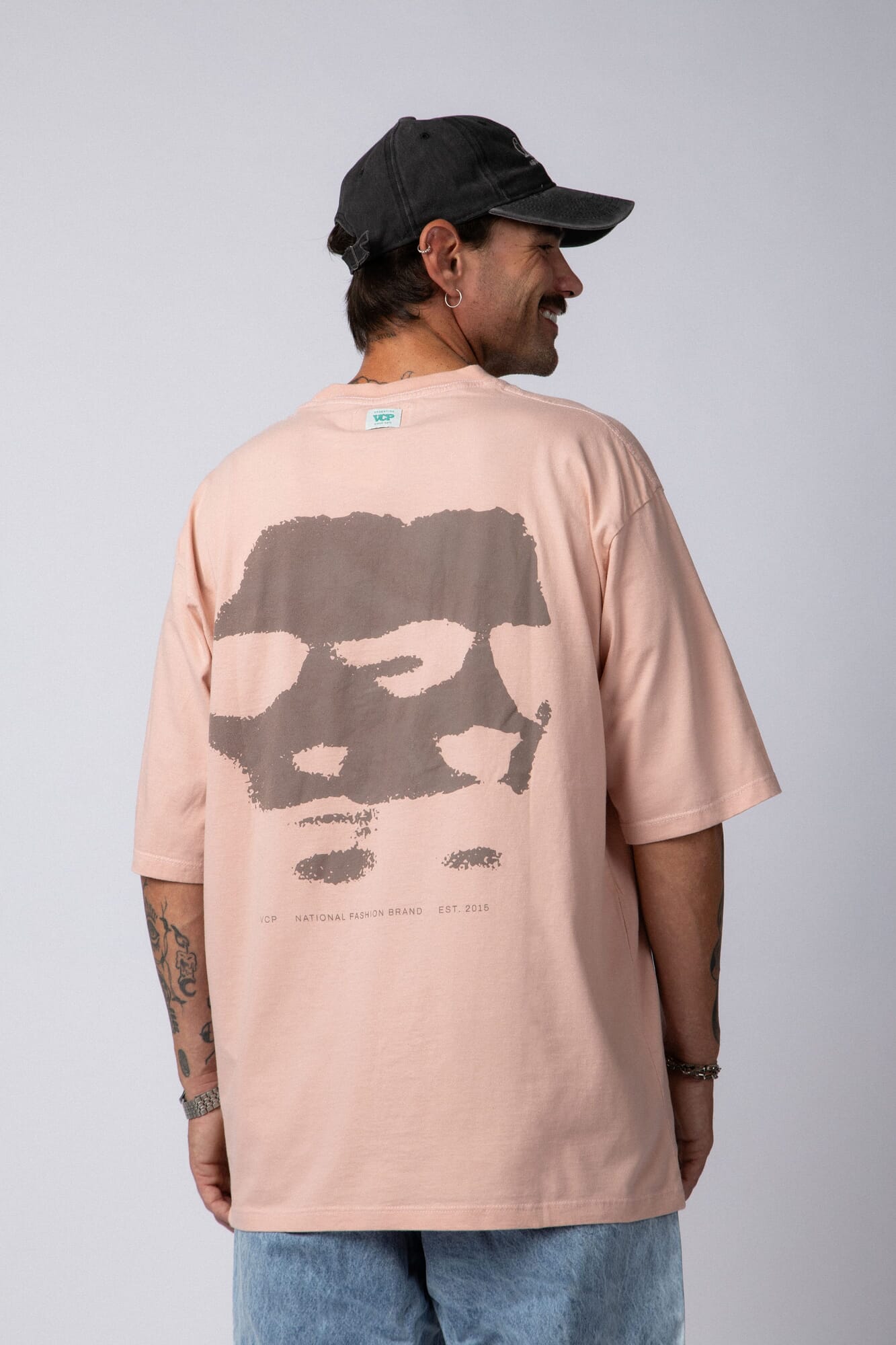 Remera Over Taz Blend