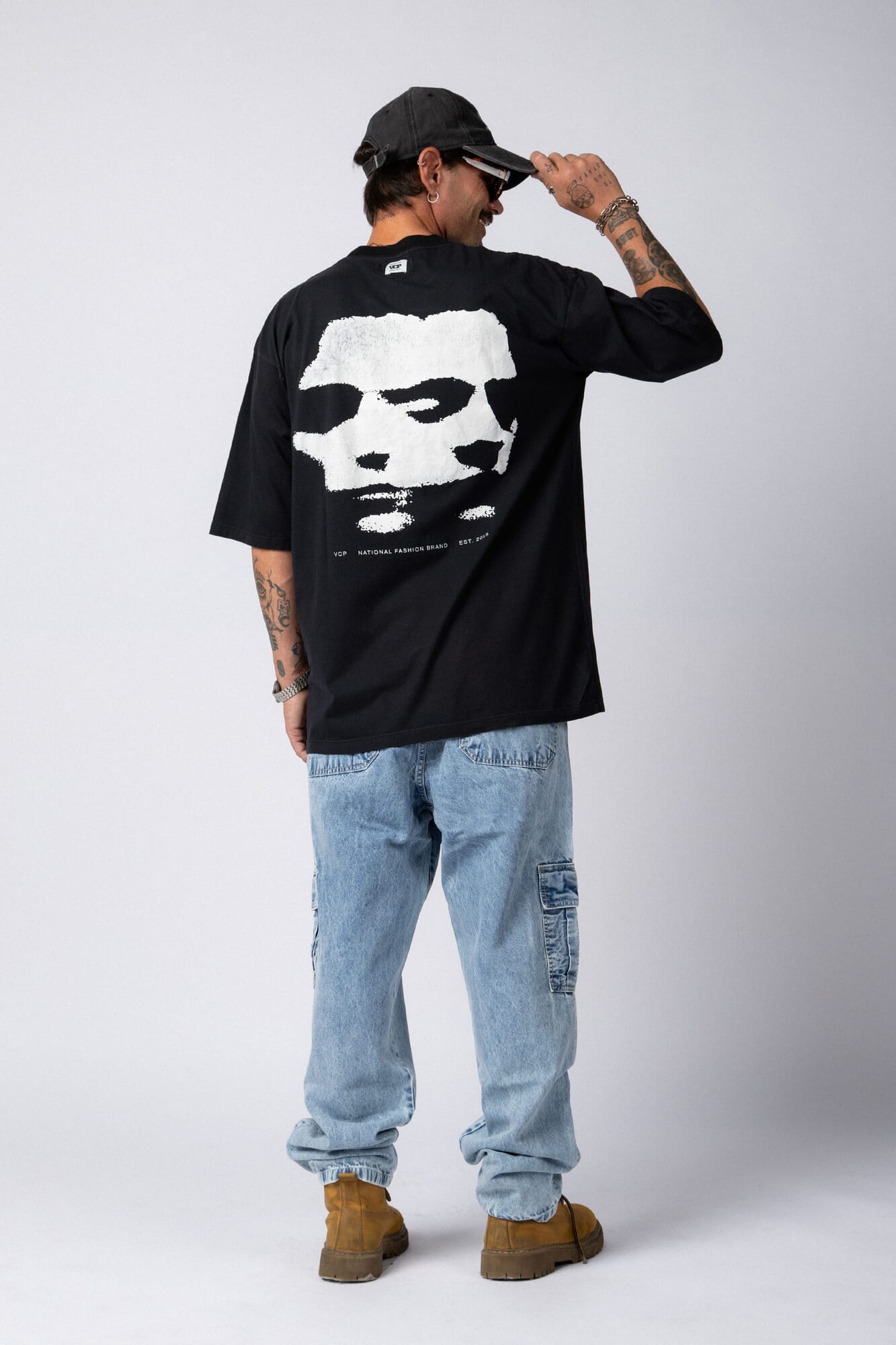 Remera Over Taz Blend
