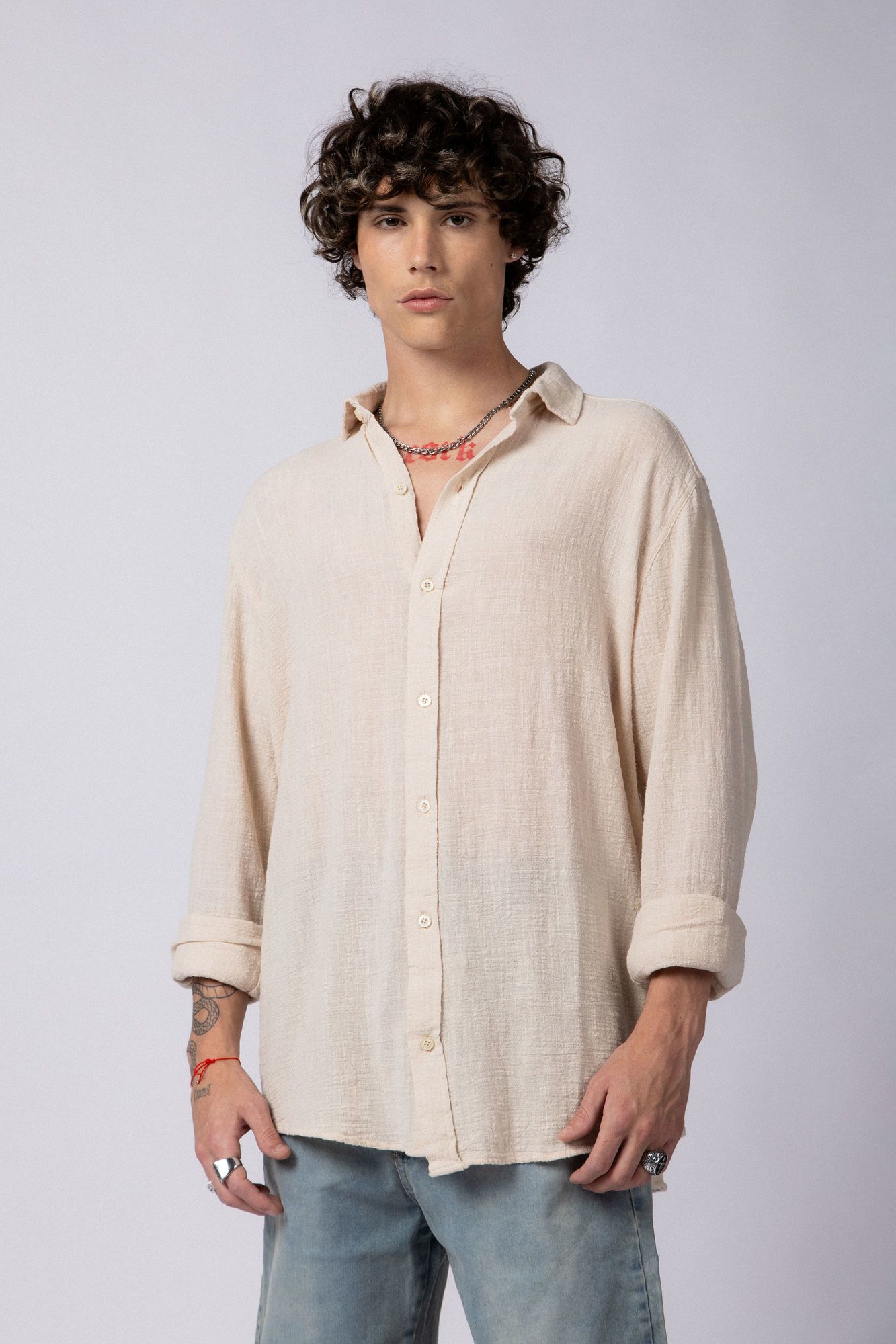 Camisa Manga Larga Lino Febo 