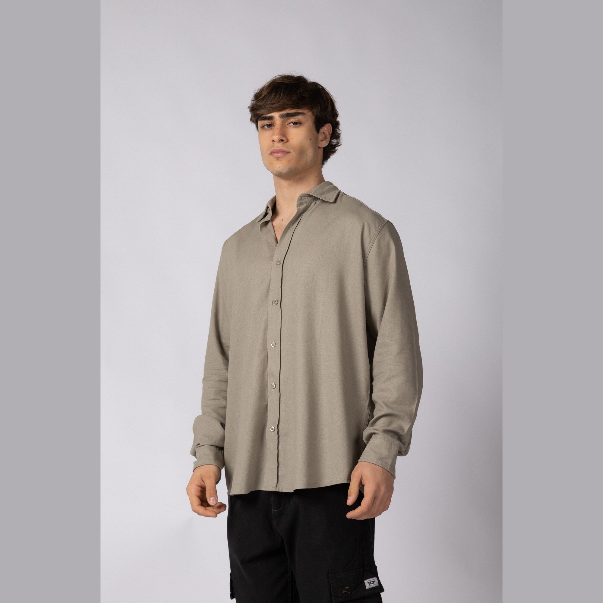 Camisa Manga Larga Lino Raze