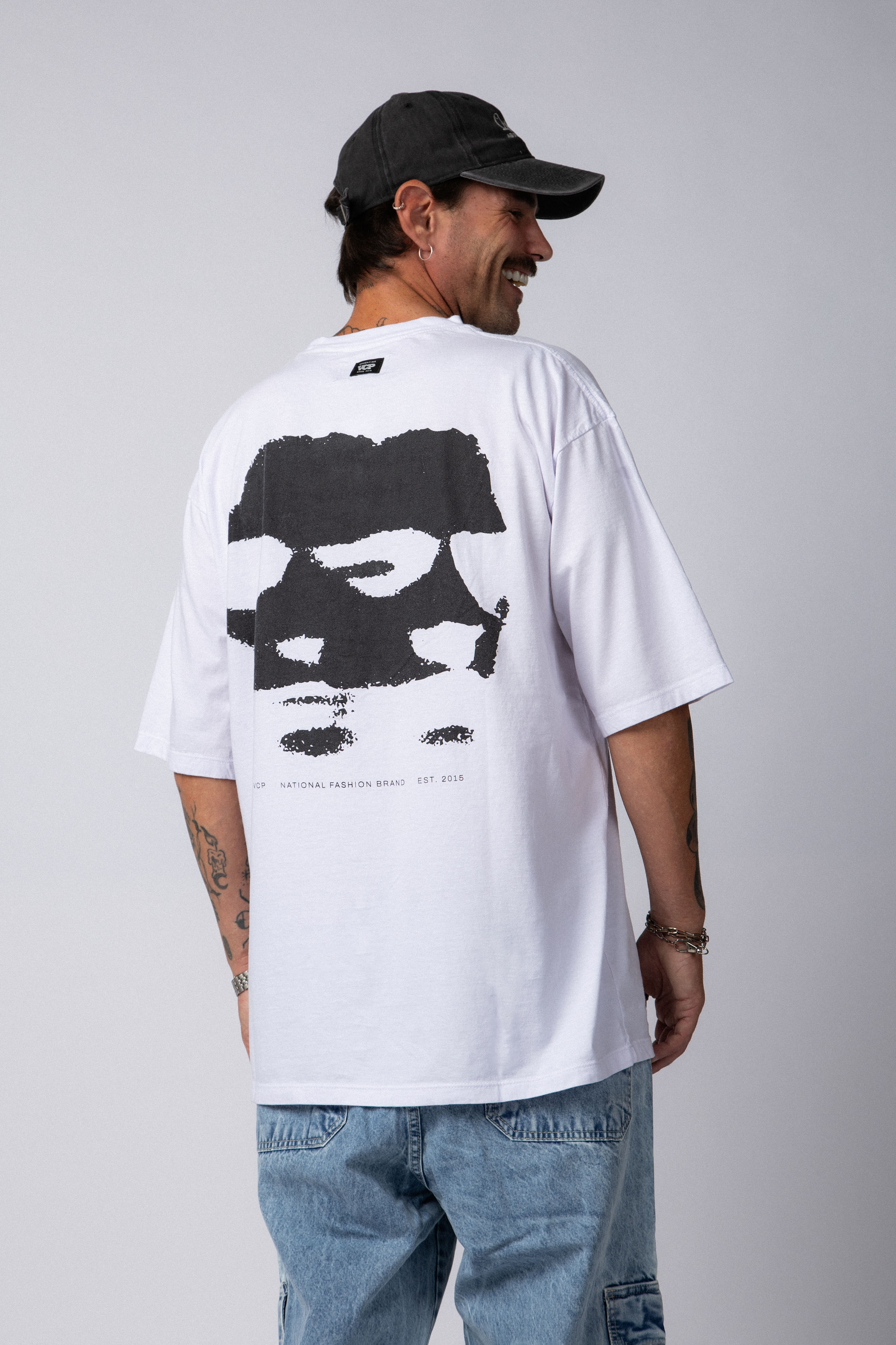 Remera Over Taz Blend
