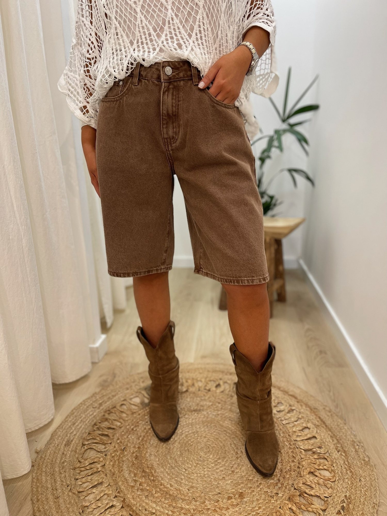 Bermuda Denim Moka