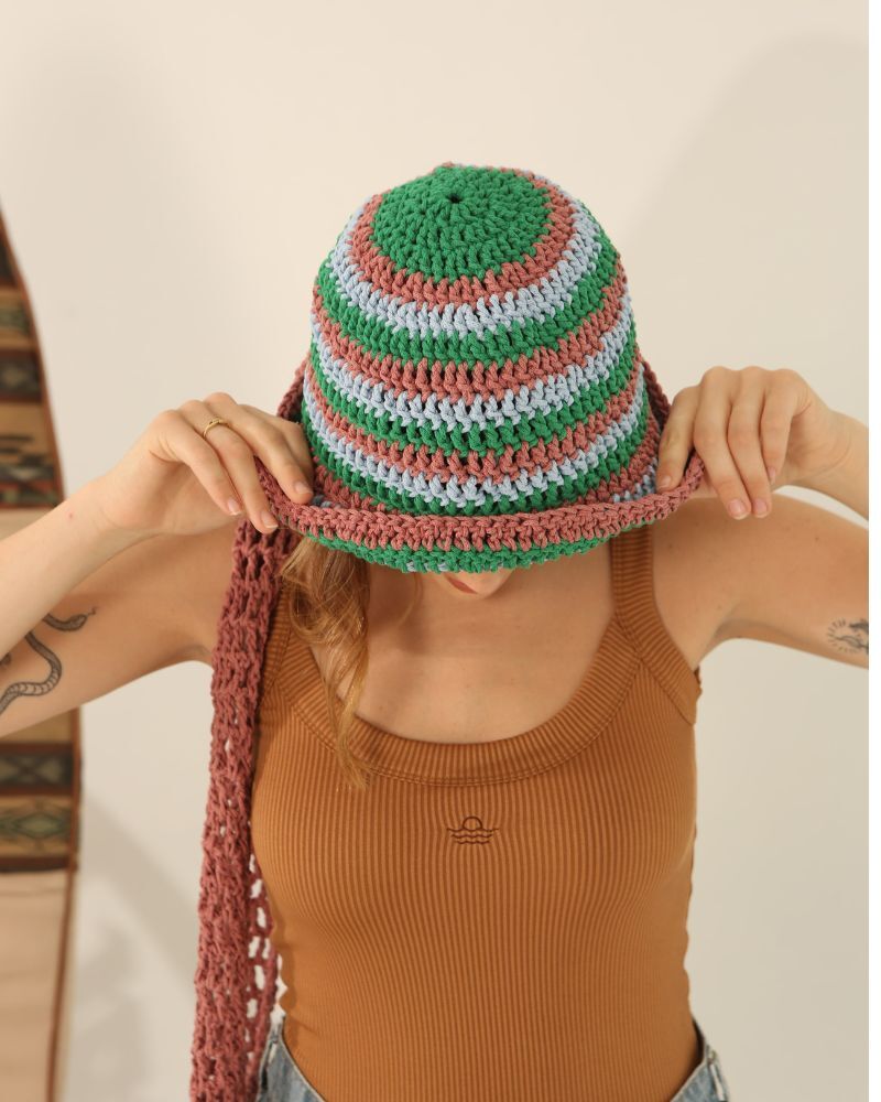 Gorro Crochet Beach