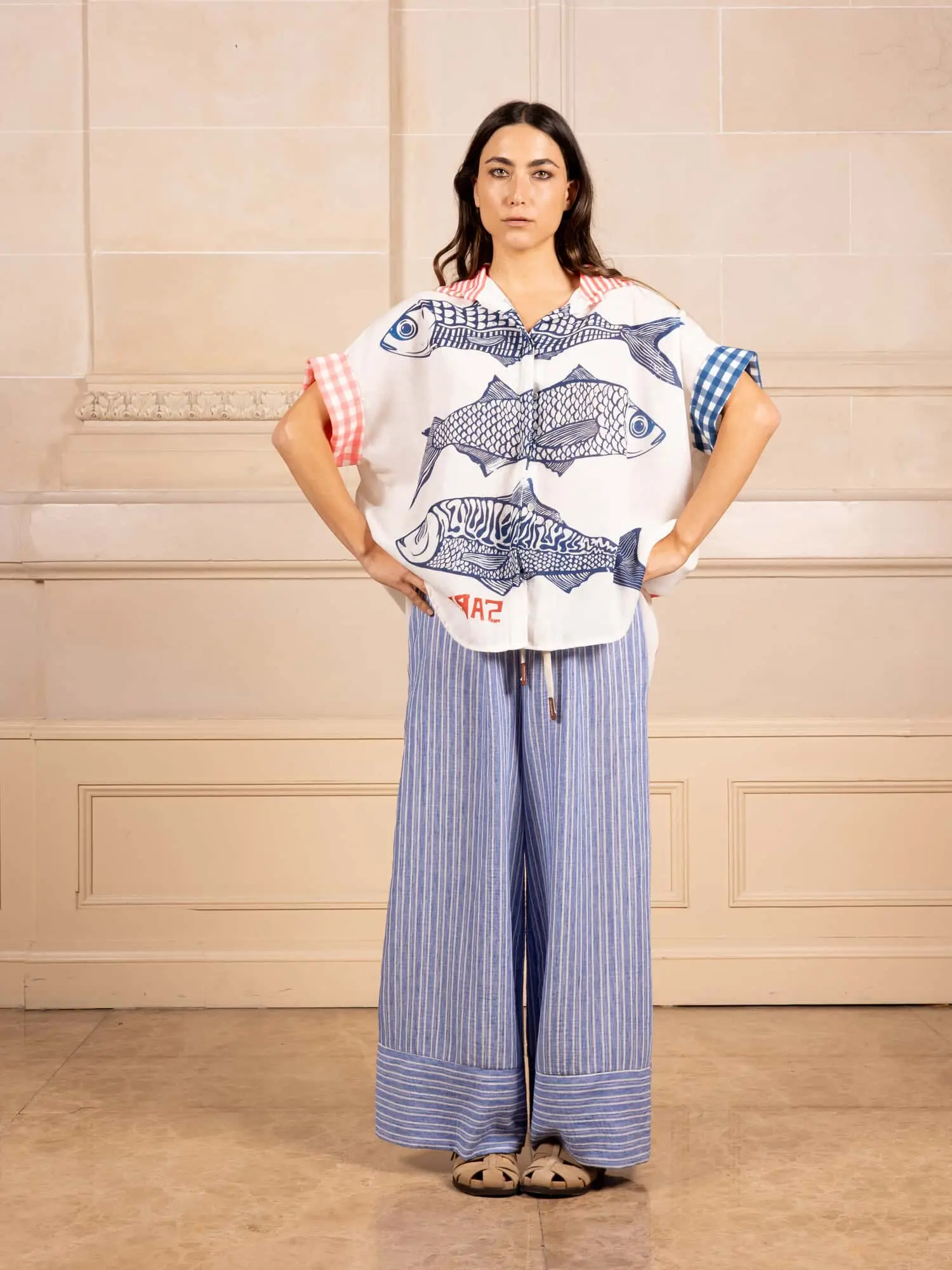 PANTALON SANTORINI by ZINERVA