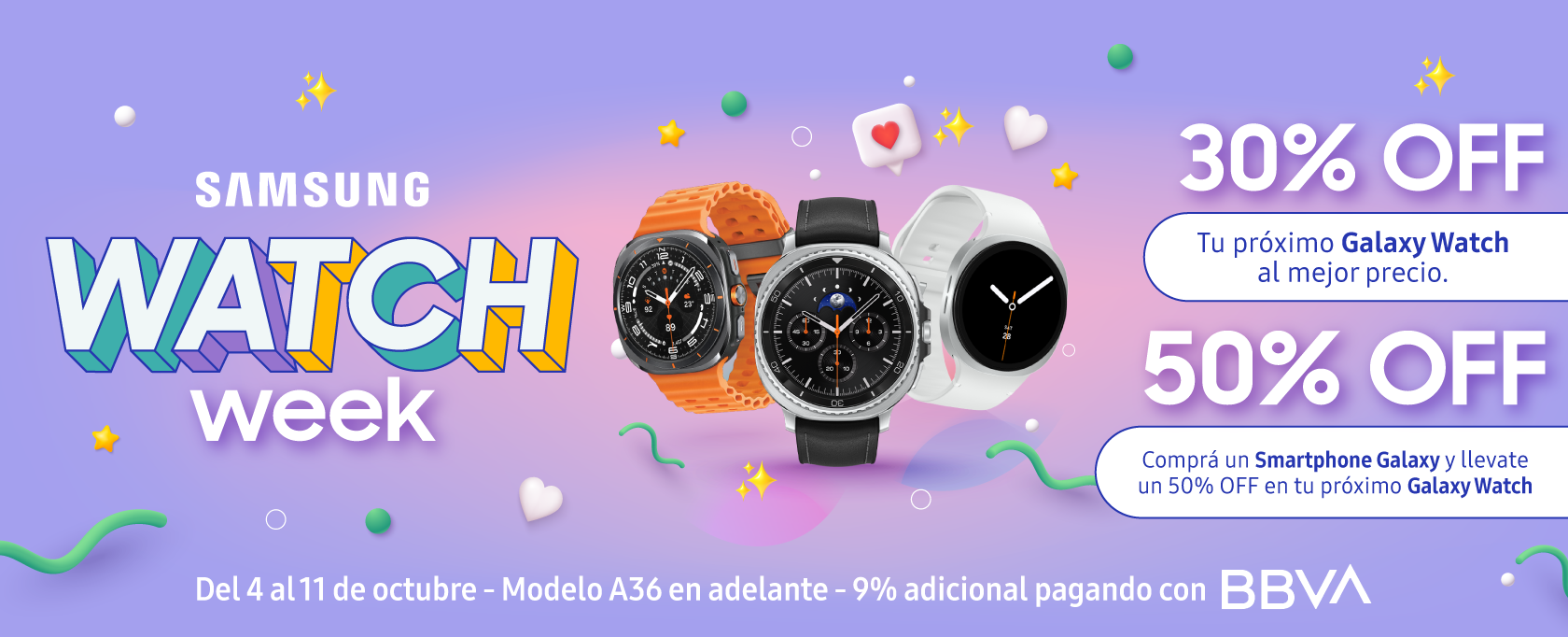 Watch week 30%